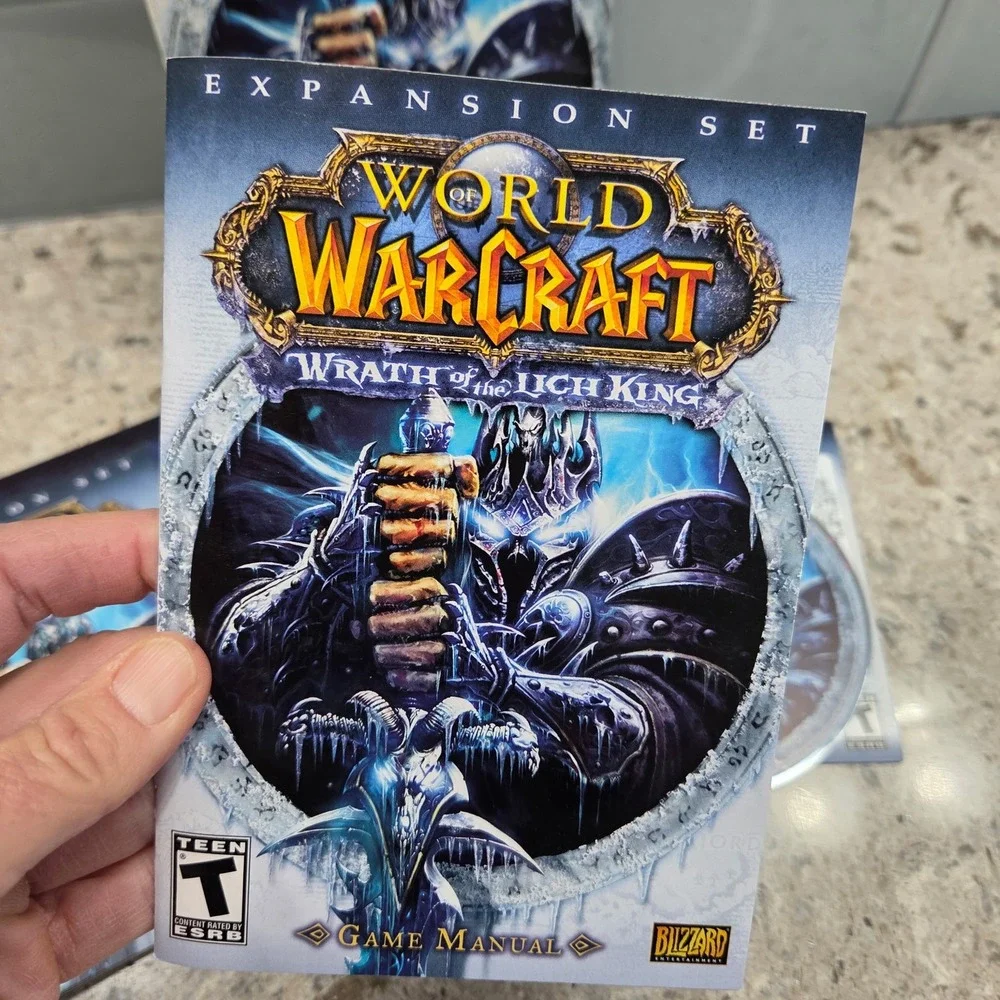 World of Warcraft Wrath of the‎ Lich King PC Expansion Game 2008 Blizzard